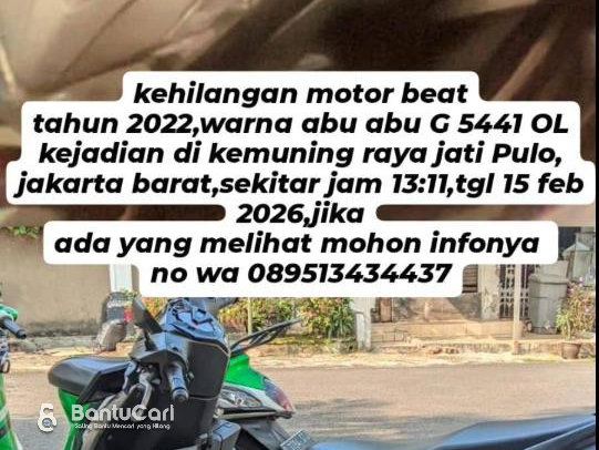 Motor Beat (2022) warna abu thumbnail 2